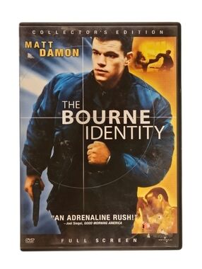 Bourne Identity DVD (2002  Matt Damon)